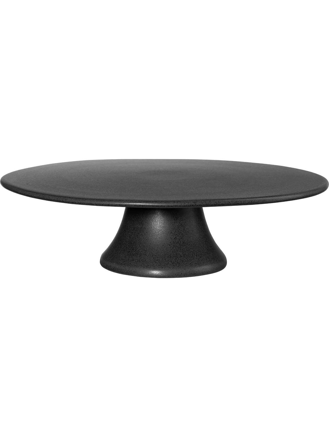 Porta Torta (Negro) 35Cm De Cerámica