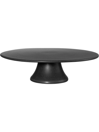 Porta Torta (Negro) 35Cm De Cerámica
