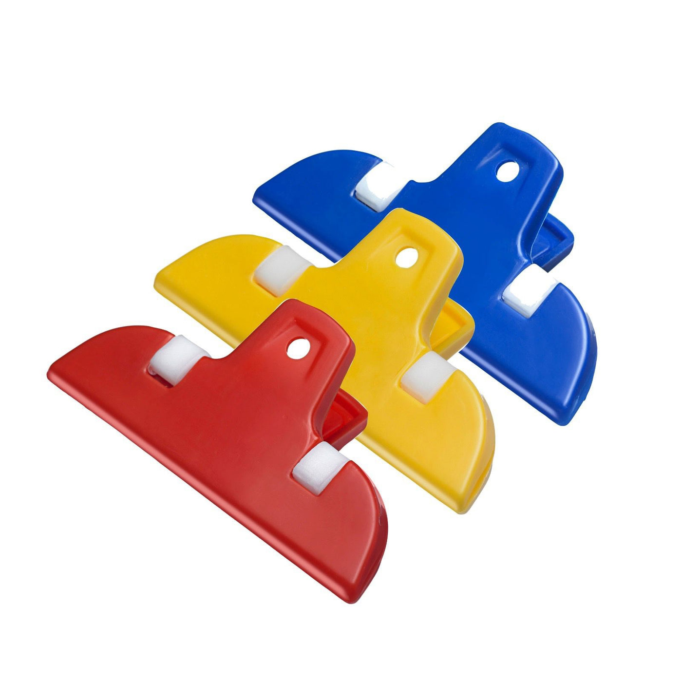 Set de 3 Ganchos (Colores) Para Cerrar Bolsas De Plástico