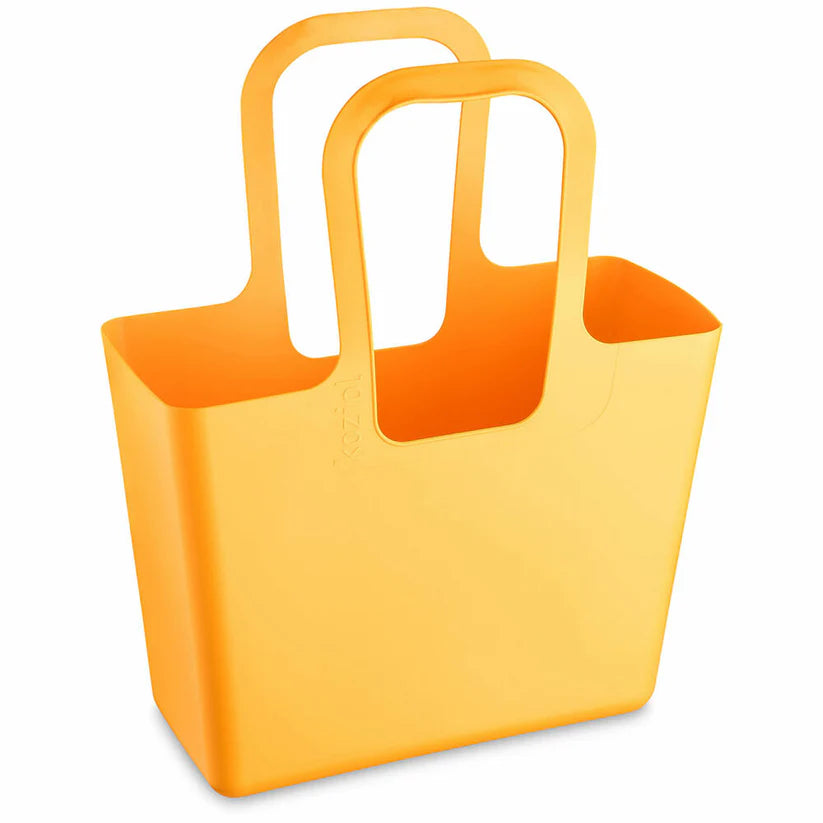 Bolso (Amarillo) Con Asas De Plástico