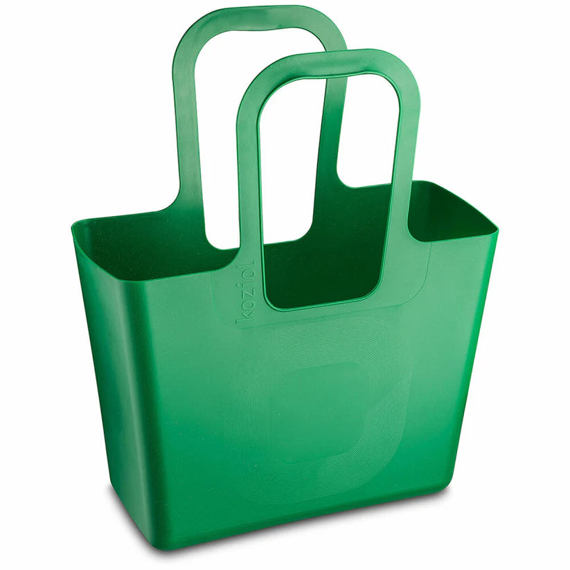 Bolso (Verde) Con Asas De Plástico