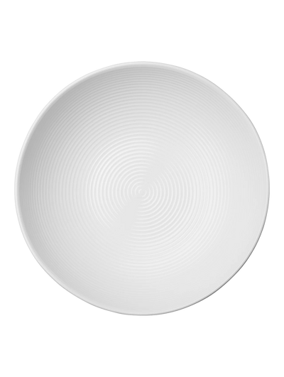 Bowl Redondo 30Cm Diámetro (Blanco) De Cerámica