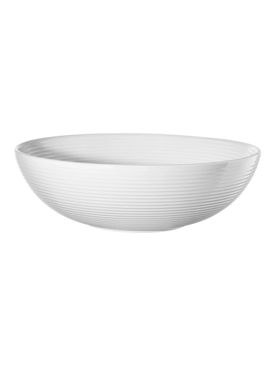 Bowl Redondo 30Cm Diámetro (Blanco) De Cerámica