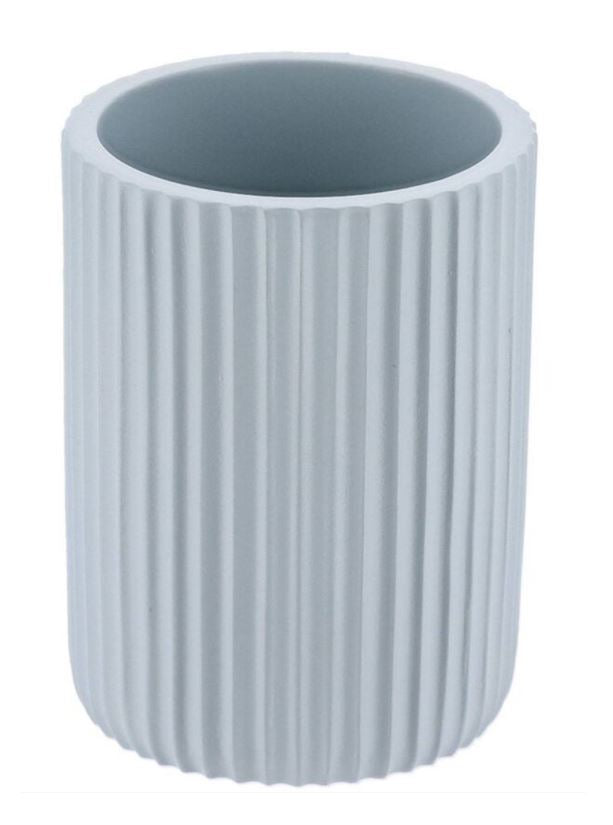 Vaso (Celeste) Para Cepillos De Dientes De Poliresina