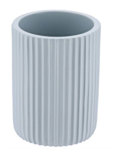Vaso (Celeste) Para Cepillos De Dientes De Poliresina