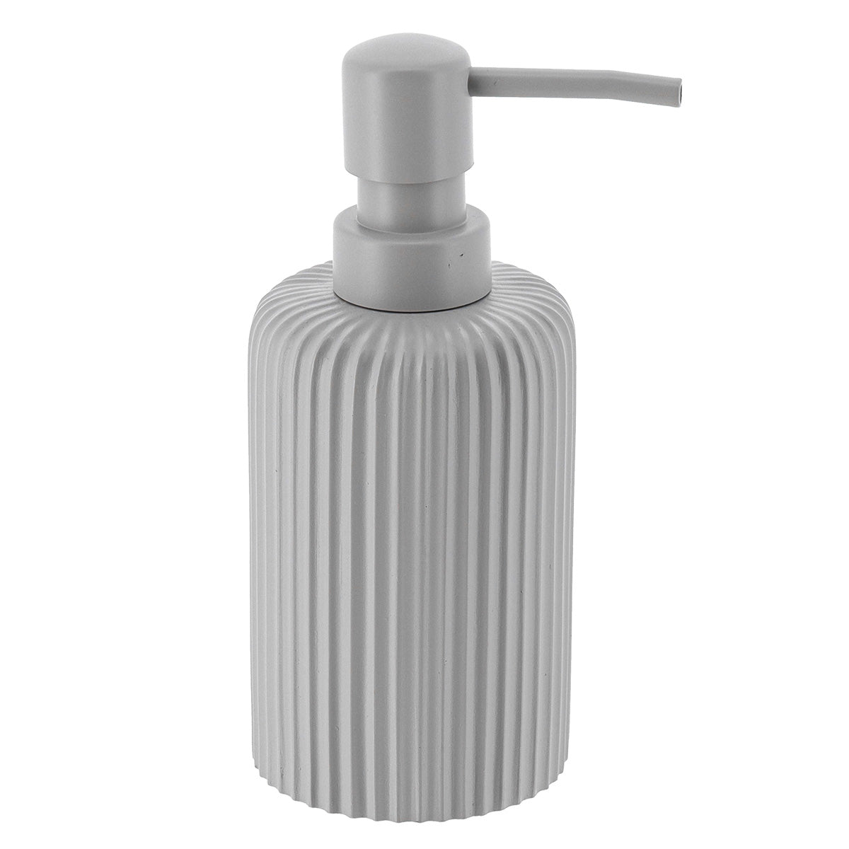 Dispensador (Gris Claro) De Jabón Líquido 230 Ml De Poliresina
