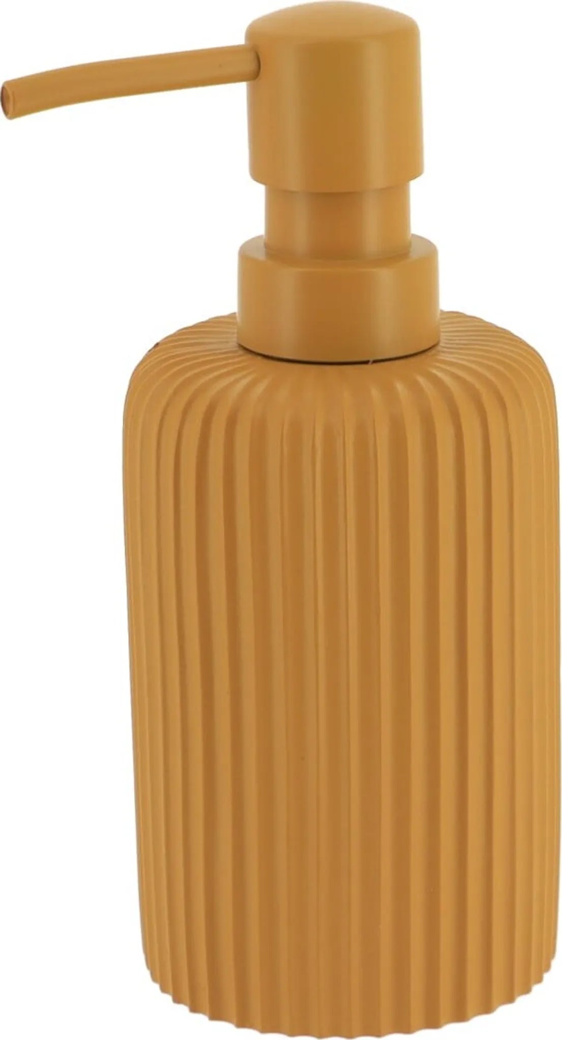 Dispensador (Amarillo) De Jabón Líquido 230 Ml De Poliresina