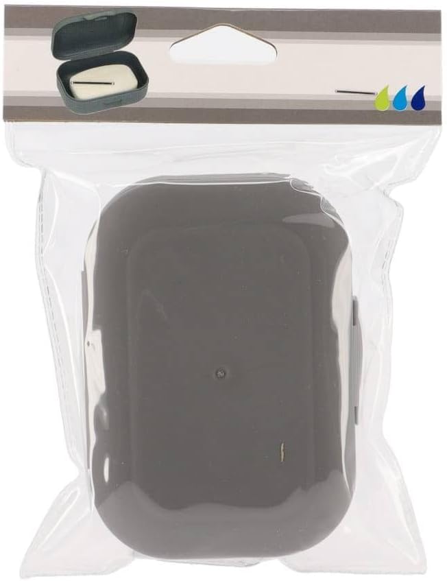 Porta Jabonera (Gris) De Plástico