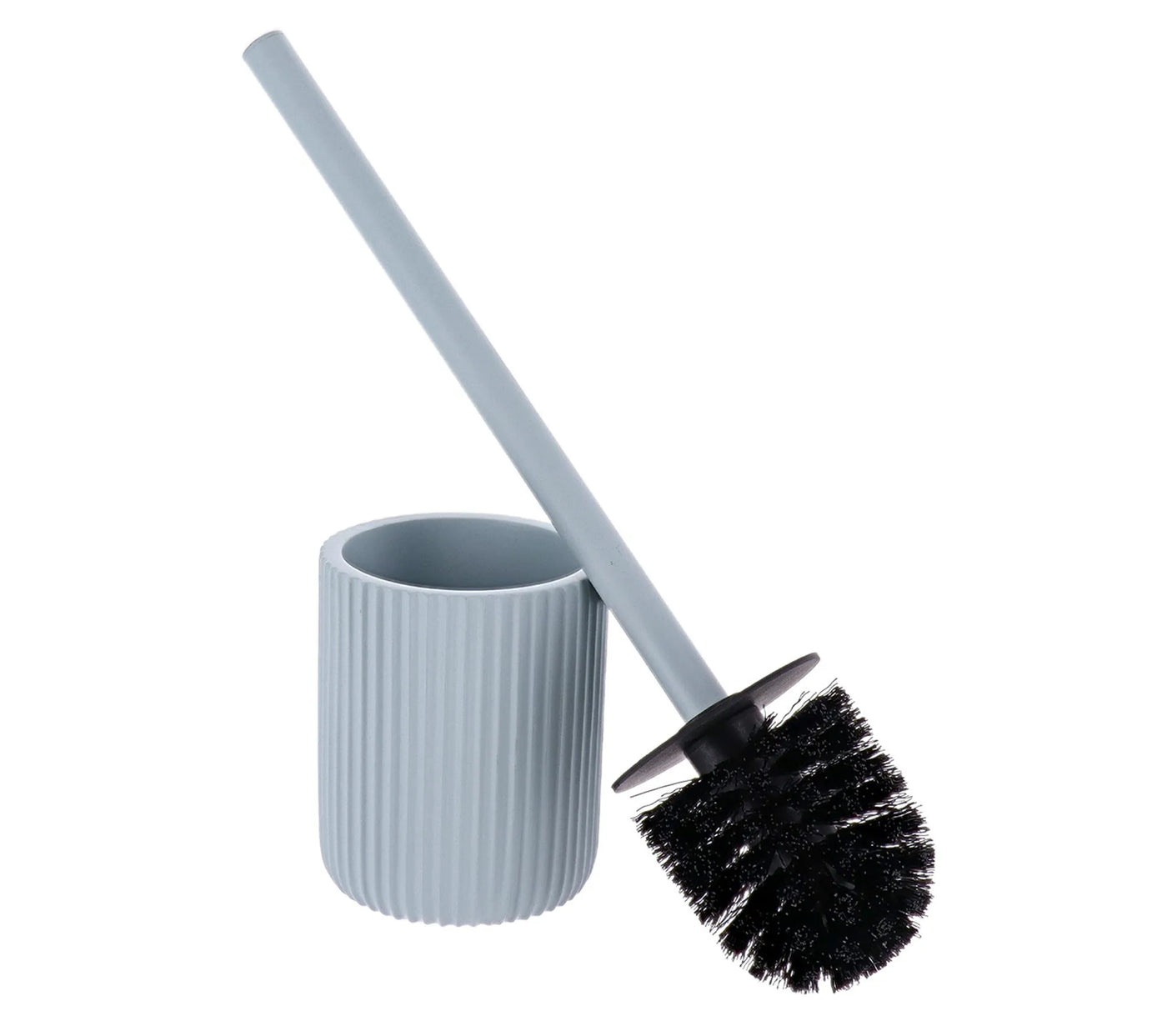 Escobilla De Aseo Para Baño (Celeste) De Poliresina