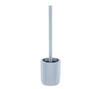 Escobilla De Aseo Para Baño (Celeste) De Poliresina