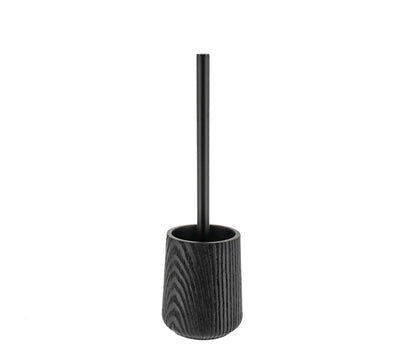 Escobilla De Aseo Para Baño (Negro) De Poliresina