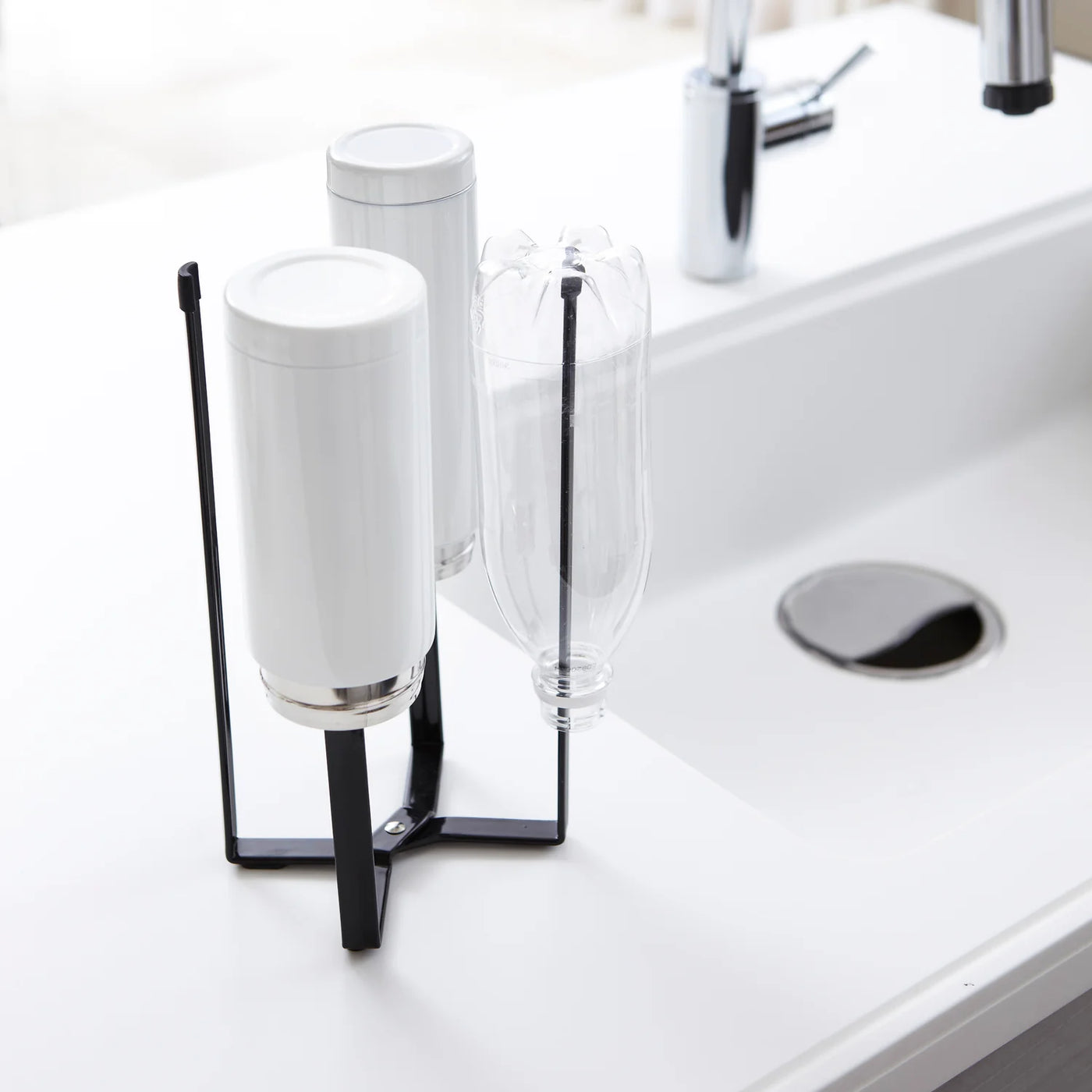 Organizador Multiusos Para Cocina (Negro) De Metal