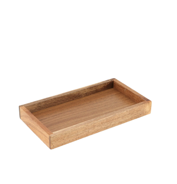 Bandeja Rectangular (Acacia) De Madera