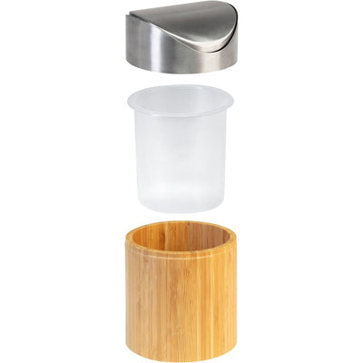 Papelera Para Mesa De Madera