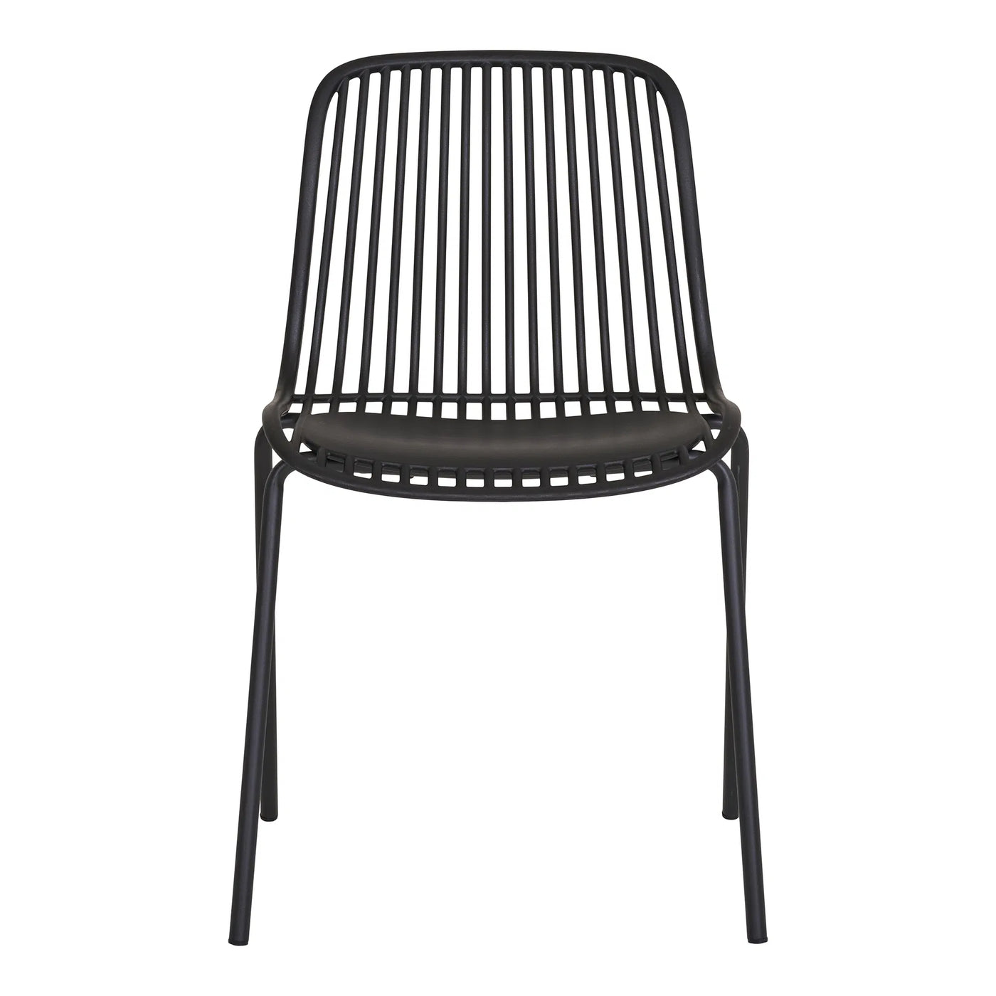 Silla De Comedor (Negra) Estructura De Metal