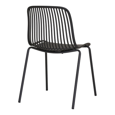 Silla De Comedor (Negra) Estructura De Metal