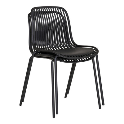 Silla De Comedor (Negra) Estructura De Metal