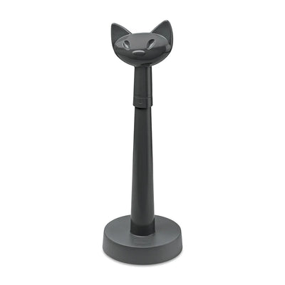 Porta Papel Toalla Para Cocina Modelo Gato (Negro) De Plástico
