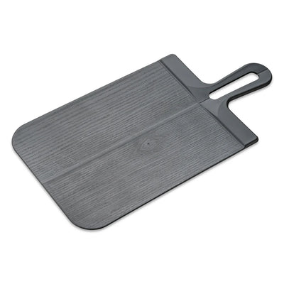 Tabla Grande Para Picar Plegable (Gris Oscuro) De Plástico