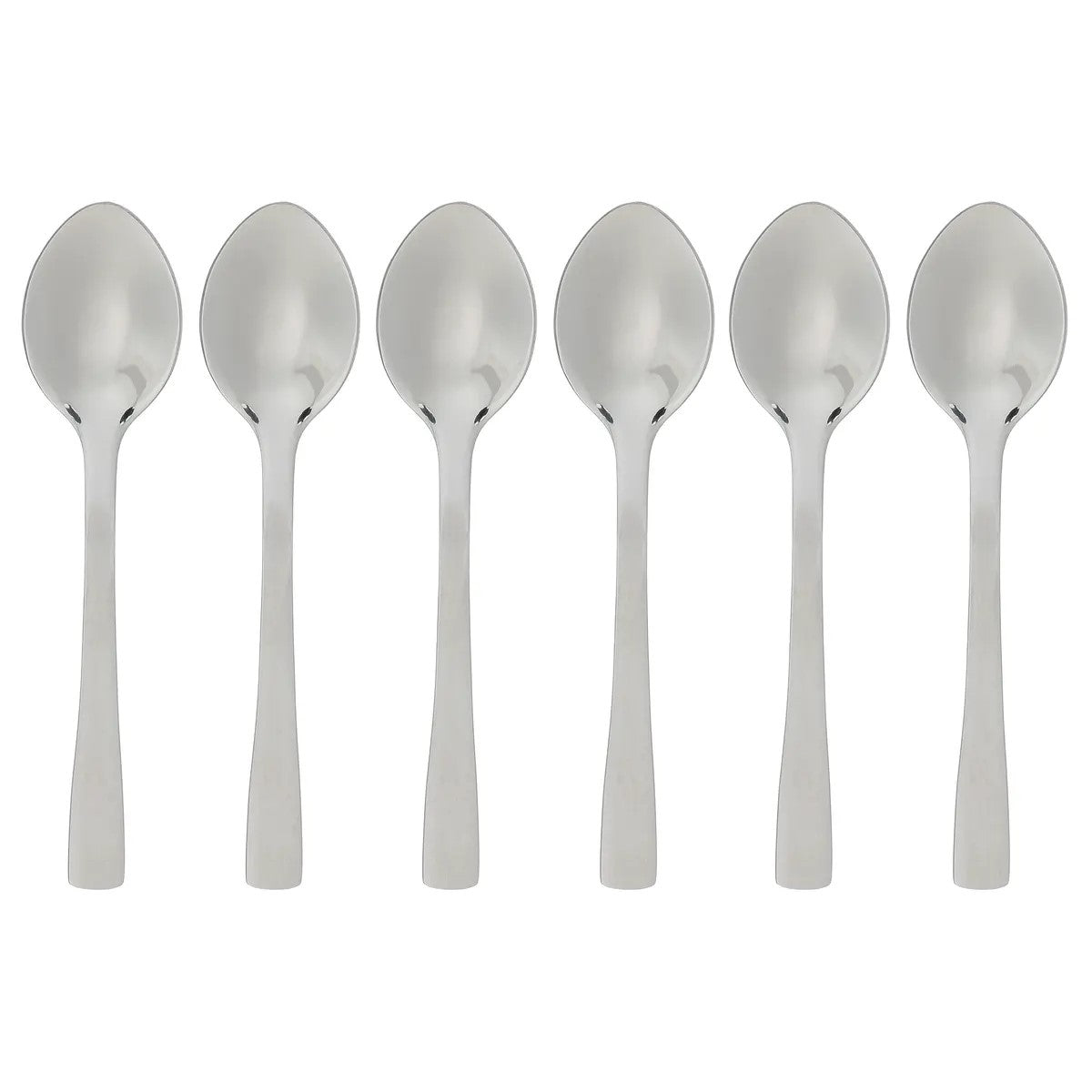 Set de 6 Cucharitas Para Café De Acero