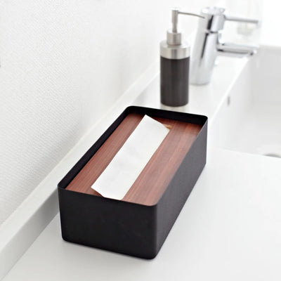 Porta Tissues (Negro) De Metal