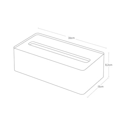 Porta Tissues (Negro) De Metal