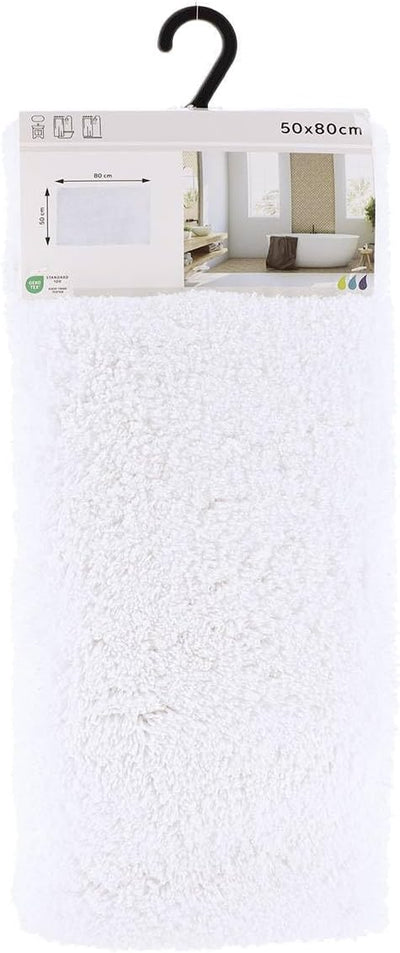 Piso De Baño Rectangular (Blanca) De Poliéster