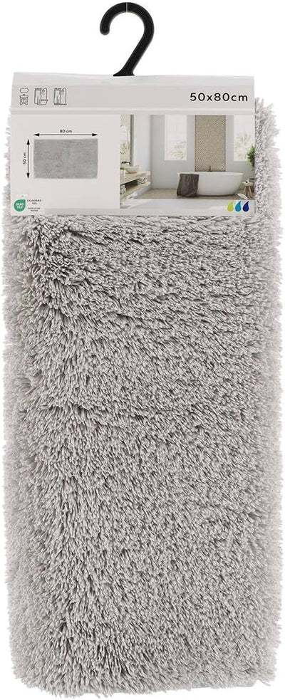 Piso De Baño Rectangular (Gris) De Poliéster