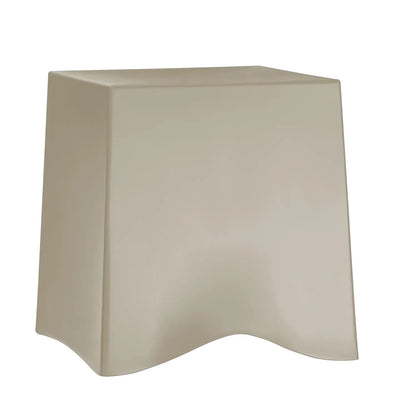 Banco (Crema) De Plástico