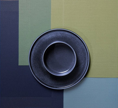 Individual (Verde Oliva) Para Mesa De Vinilo