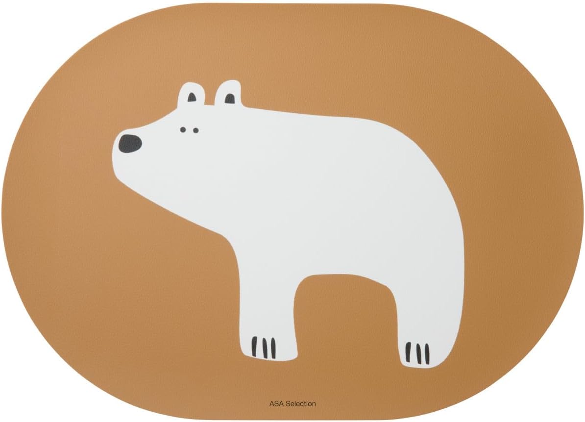 Individual Modelo (Oso) Marrón De Pvc