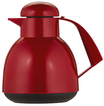 Jarra Termo (Rojo) 1 Ltr Con Asa De Plástico