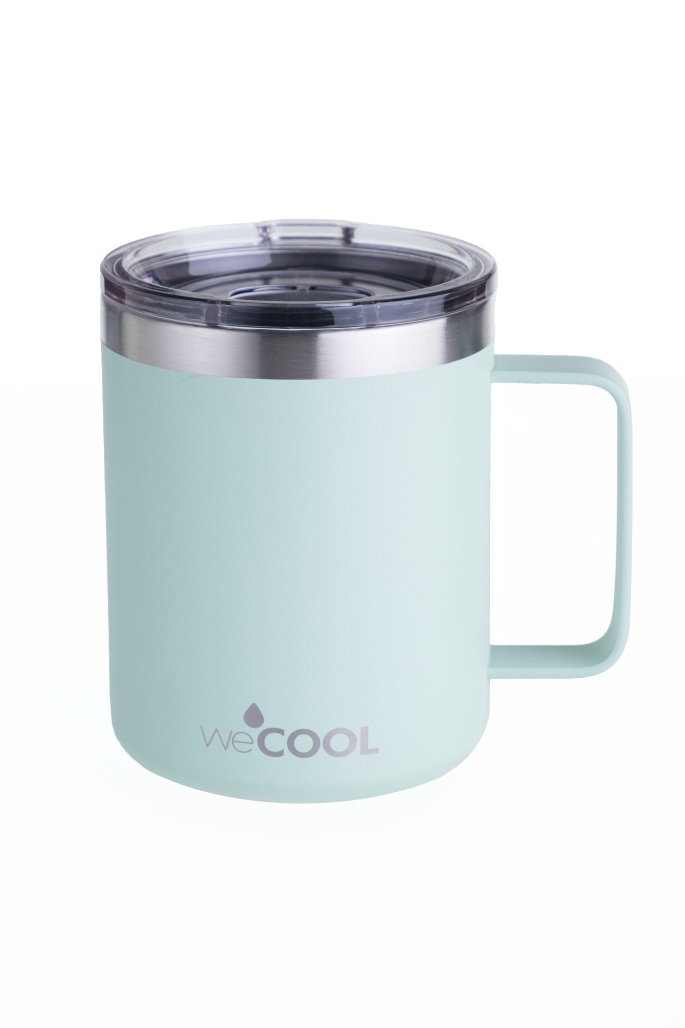 Taza WECOOL Acero Inoxidable Color Verde Claro 360ML