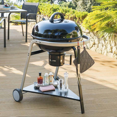 Parrilla Grill Con Ruedas De Metal