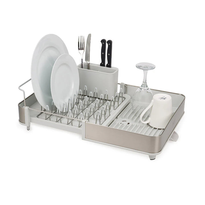 Escurridor De Platos (Plateado) Extensible De Metal
