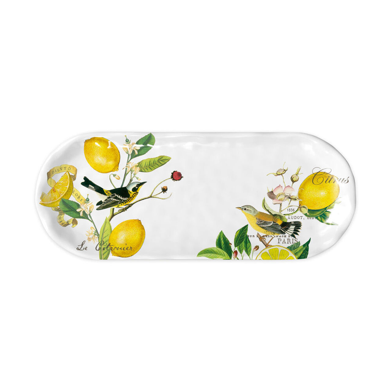 Bandeja Decorativa "Lemon Basil" De Melamina