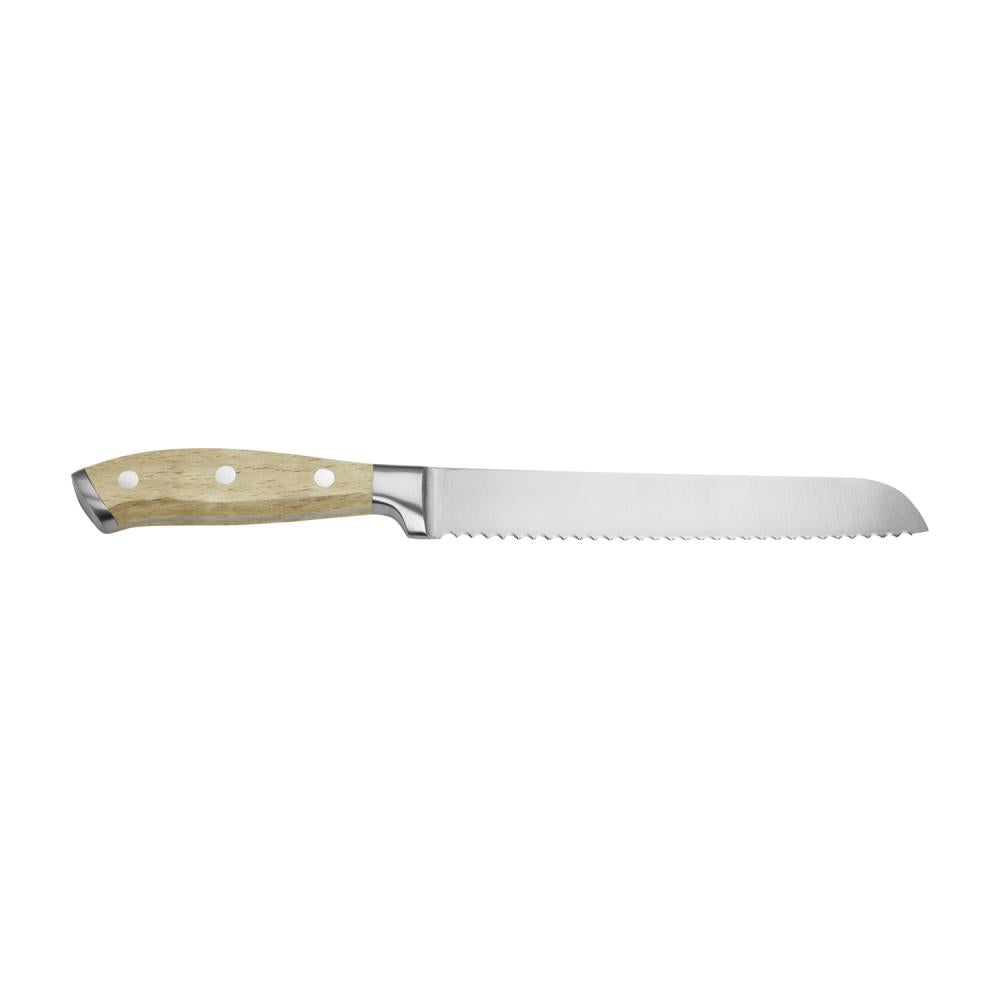 Cuchillo Para Pan Con Asa De Madera De Acero