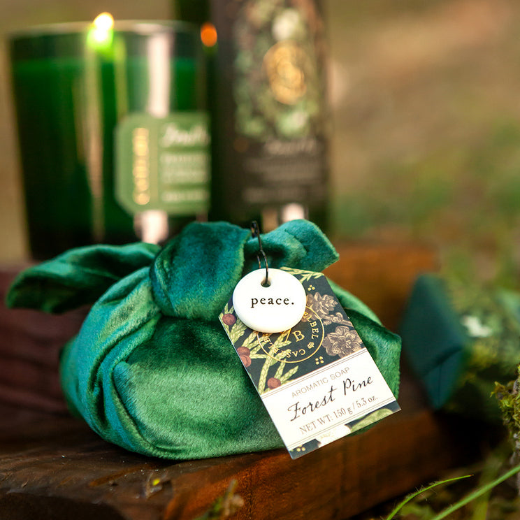 Jabón De Pino Del Bosque En Terciopelo