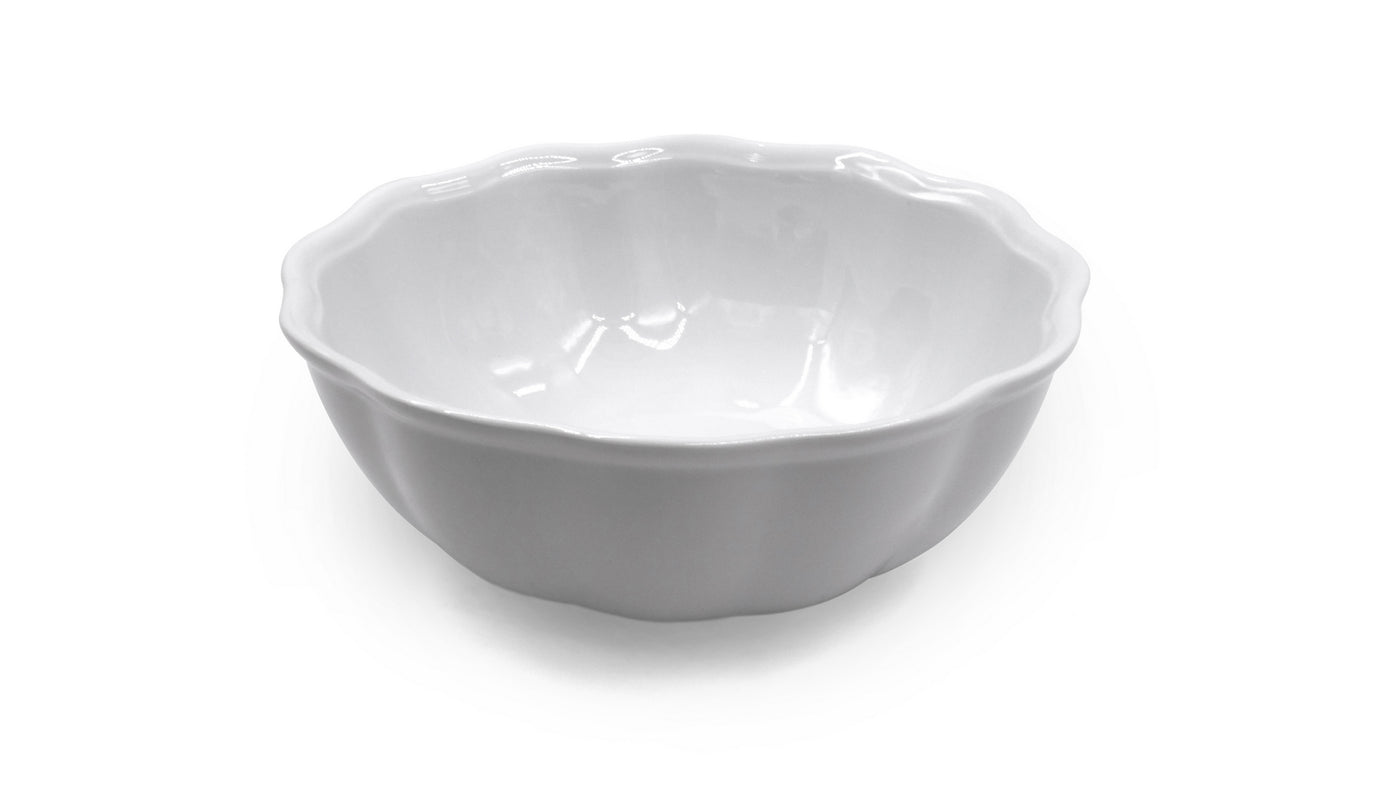 Bowl Redondo (Blanco) De Porcelana