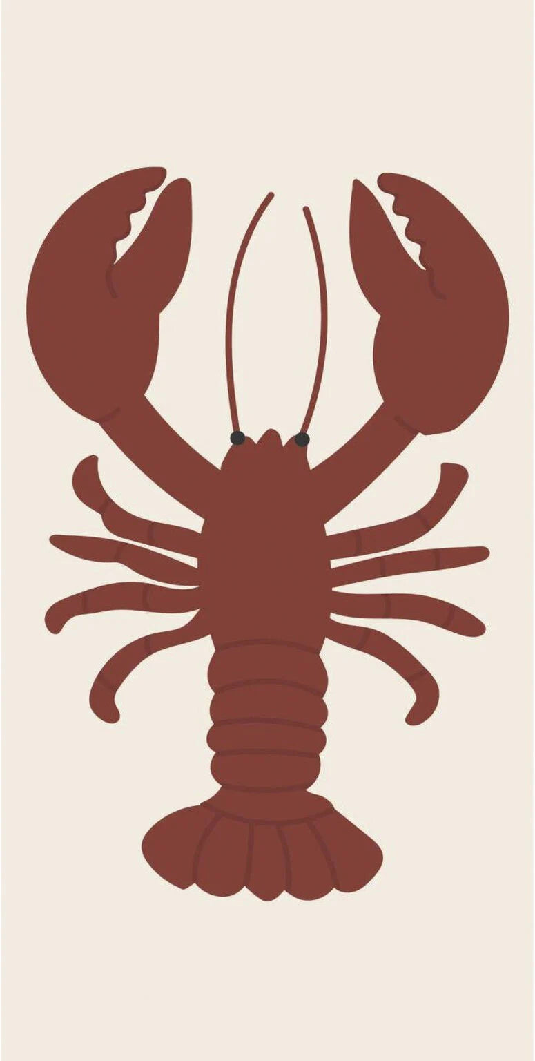 Set X 16 Servilletas (Langosta) De Papel