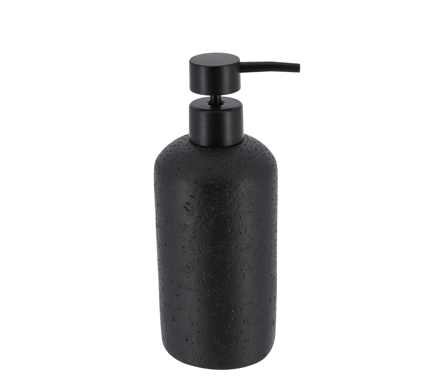 Dispensador (Negro) De Jabón Líquido 400 Ml De Poliresina