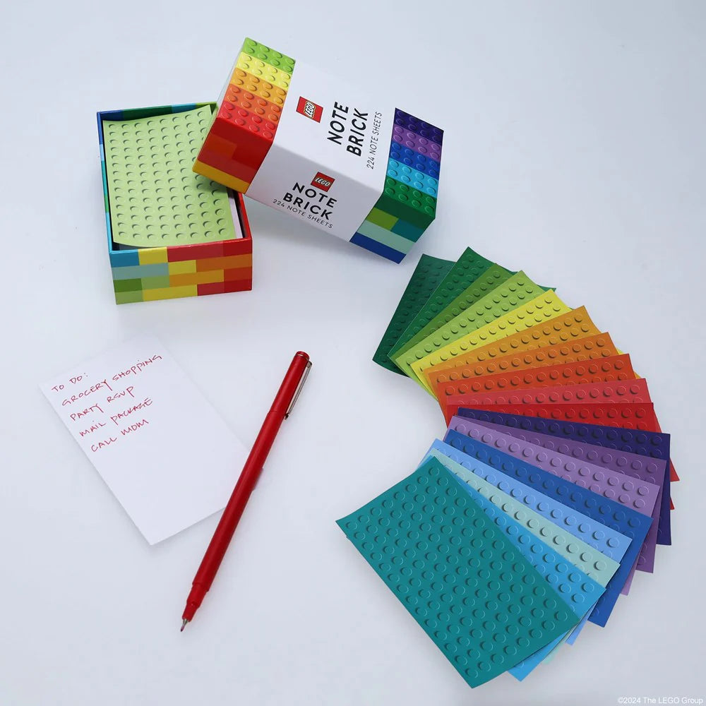 Block De Notas De Papel (Diseño Lego) De Papel