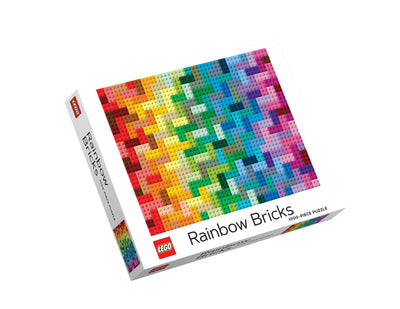 Rompecabezas 1,000 Piezas (Diseño Lego) De Cartón