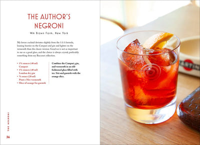 Libro, The Negroni - A Love Affair With A Classic Cocktail De Papel