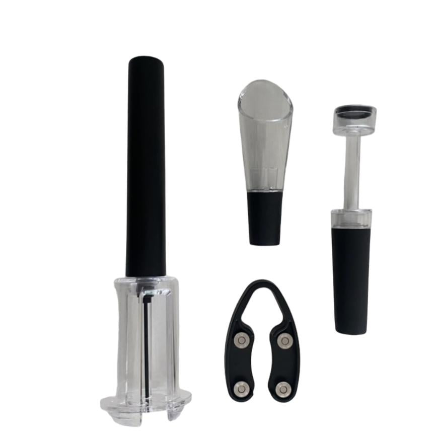 Set De 4 Accesorios Para Vino