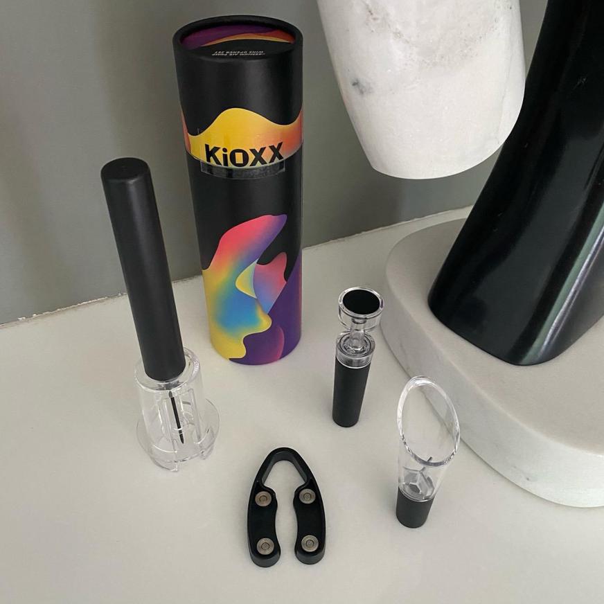 Set De 4 Accesorios Para Vino