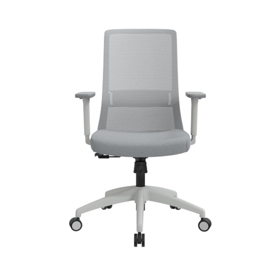 Sillón Gte Twist Gris Synchro 3 Bloques Base Nylon