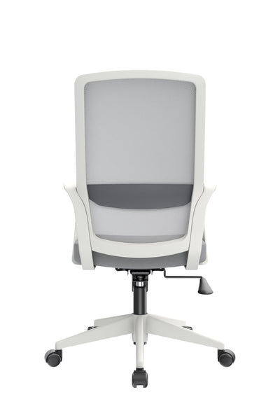 Sillón Ejec. Andy Gris Marco Gris Base Euro Nylon