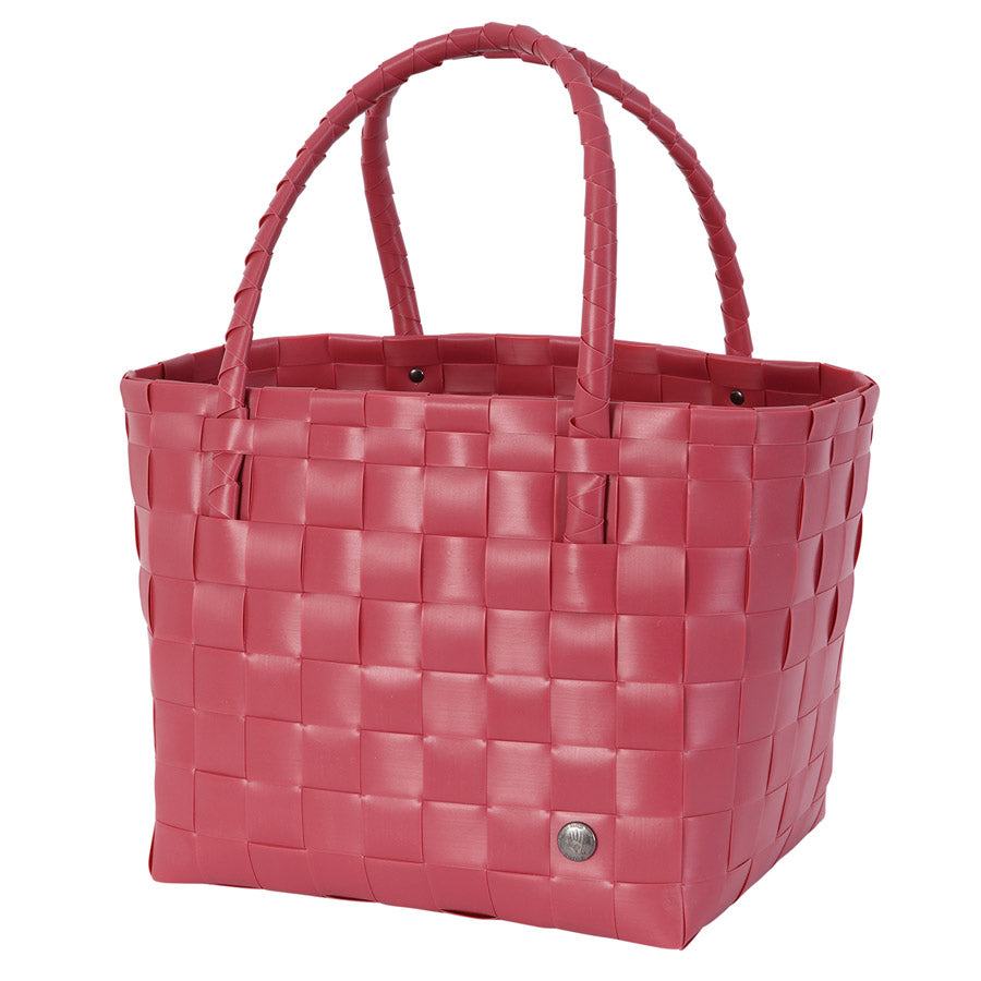 Bolso (Cereza) Shopper Con Asas De Pvc