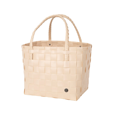 Bolso (Arena) Shopper Con Asas De Pvc